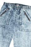 Zivame Washed Trible Print Jogger Pants- Grey — thumbnail 8