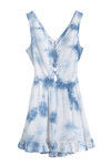 Zivame Washed Blue Relaxed Fit Skater Dress — thumbnail 5