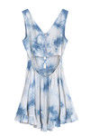 Zivame Washed Blue Relaxed Fit Skater Dress — thumbnail 6