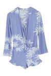ZivameKnee Length Nautical Romper - Blue — thumbnail 5