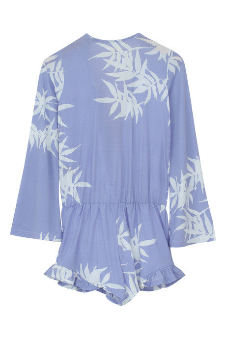 ZivameKnee Length Nautical Romper - Blue — image 6