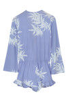 ZivameKnee Length Nautical Romper - Blue — thumbnail 6