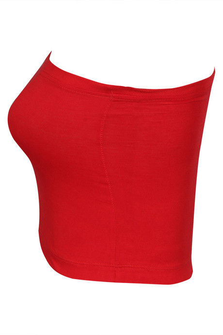 Zivame Cotton Stretchable Miracle Tube- Red — image 6