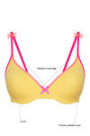 Zivame Happy Bra with Underwired Support- Candle Glow — thumbnail 5
