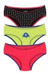 Zivame Stretch Cotton Up in the Sky Bikini Brief (Pack of 3) — thumbnail 5