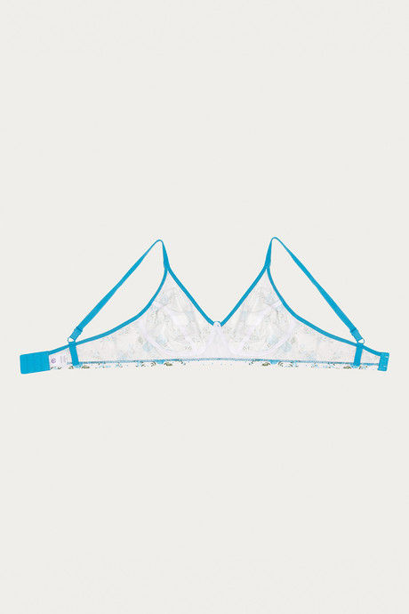 Rosaline All Day Single Layered Non Wired 3/4th Coverage Bra - White — image 9