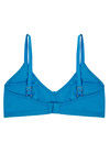 Rosaline Cotton Rich 3-4th Coverage Wirefree Bra- Dodger Blue — thumbnail 6