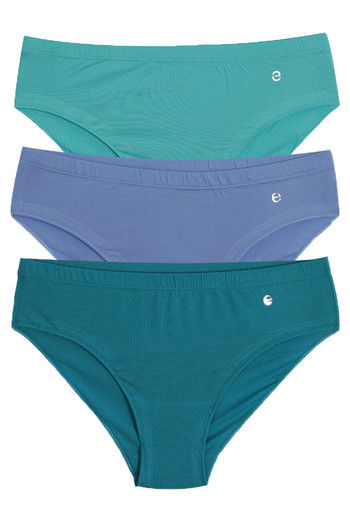 Buy Enamor Mid Rise Hipster Panty (Pack Of 3)- Assorted at Rs.340 ...