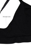 Zivame Maternity Double Layered Non Wired 3/4th Coverage Maternity / Nursing Bra - Black — thumbnail 8