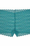 Zivame Low Waist All Over Lace Boyshort Panty-Emerald — thumbnail 6