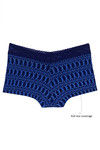 Zivame Soft Stretch Cotton Low Rise Boyshort Panty-Blue Tribal — thumbnail 6
