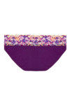 Zivame Soft Stretch Cotton Full Back Coverage Low Rise Hipster Brief-Mauve Floral Lace — thumbnail 6
