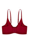 Zivame Wear Me Everyday Double Layered Wired Full Coverage T-Shirt Bra-Crimson — thumbnail 6