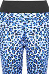 Zivame Light Ponte Wide Waistband Travel Ready Leggings - Sailor Blue — thumbnail 7