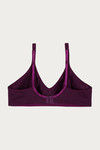 Lovable Double Layered Wirefree Bra- Purple — thumbnail 8