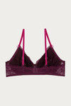 Lovable Double Layered Minimiser Bra- Wine — thumbnail 8