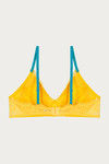 Lovable Double Layered Minimiser Bra- Yellow — thumbnail 8