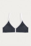 Lovable Double Layered Wirefree Bra- Grey — thumbnail 7