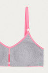 Rosaline Essentials Double Layered Non Wired 3/4th Coverage T-Shirt Bra - Grey Melange — thumbnail 8