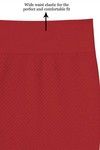 Zivame PowerStretch Seamless Toning Leggings-Red — thumbnail 5