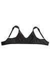 Zivame True Curv Double Layered Non Wired 3/4th Coverage Sag Lift Bra-Black — thumbnail 8