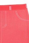 Zivame PowerStretch Toning Denim finished Leggings-Red — thumbnail 9
