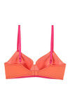 Zivame Feather Light Padded Non Wired Full Coverage T-Shirt Bra-Salmon Pink — thumbnail 7