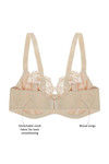 Zivame Double Layered Wired 3/4Th Coverage Sag Lift Bra-Nude — thumbnail 7