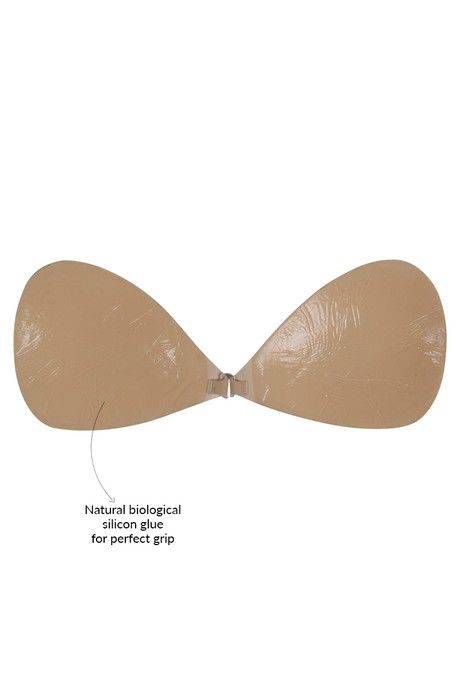 Zivame Clean Finish Front Open Stick On Bra- Skin — image 6