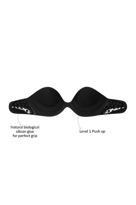 Zivame Push Up Wired Low Coverage Bra-Black — image 6