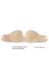 Zivame Push Up Wired Low Coverage Bra-Nude — thumbnail 6
