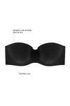 Zivame Push Up Wired Low Coverage Bra-Black — thumbnail 5