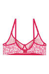 Rosaline Everyday Double Layered Non Wired 3/4th Coverage Sag Lift Bra - Pink Butterfly — thumbnail 9