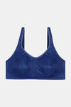 Zivame True Curv Double Layered Non Wired Full Coverage Minimiser Bra - Blue — thumbnail 7