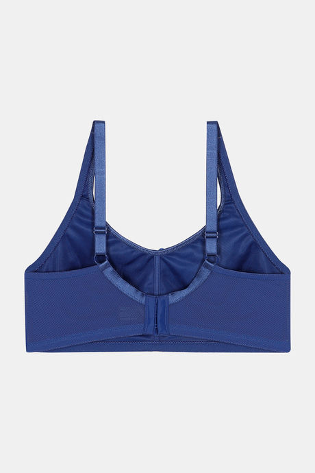 Zivame True Curv Double Layered Non Wired Full Coverage Minimiser Bra - Blue — image 8