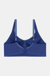 Zivame True Curv Double Layered Non Wired Full Coverage Minimiser Bra - Blue — thumbnail 8
