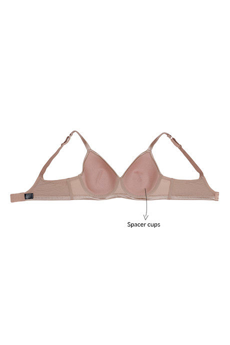 Zivame Essentials Single Layered Non Wired 3/4th Coverage T-Shirt Bra-Roebuck — image 9