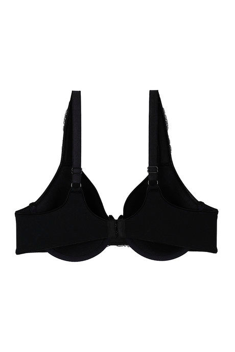 Zivame Essentials Single Layered Wired 3/4th Coverage T-Shirt Bra-Black — image 6