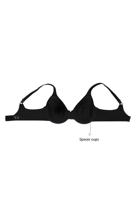 Zivame Essentials Single Layered Wired 3/4th Coverage T-Shirt Bra-Black — image 7