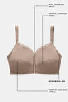 Zivame True Curv Cotton Laminated Non Wired Full Coverage Minimiser Bra - Roebuck — thumbnail 6