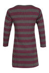Zivame Horizontal Stripes Print Pure Cotton Night Dress — thumbnail 6