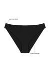 Zivame No Panty Line Laser Cut Bikini Brief- Black — thumbnail 6