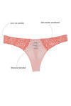 Zivame Sheer-A-Secret Low Rise Thong-Pink — thumbnail 4