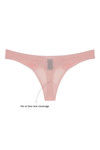 Zivame Sheer-A-Secret Low Rise Thong-Pink — thumbnail 5