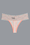 Zivame Zero Coverage Low Rise Thong- Ivory  — thumbnail 6