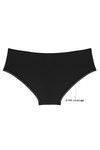 Zivame Mid Rise Soft Lace Bikini Brief -Black N Pink — thumbnail 7