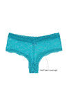 Zivame All That Sheer Lace Low Rise Sheer Cheeky Panty-Blue — thumbnail 6