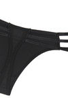Zivame Mess Back Strappy Side Low Rise Thong - Black — thumbnail 7