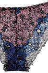 Zivame Dual Toned Lace Low Rise Bikini Panty-Blue Black — thumbnail 8