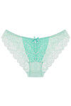Zivame Lace Sheer-A-Secret Low Rise Bikini Panty-Green — thumbnail 6